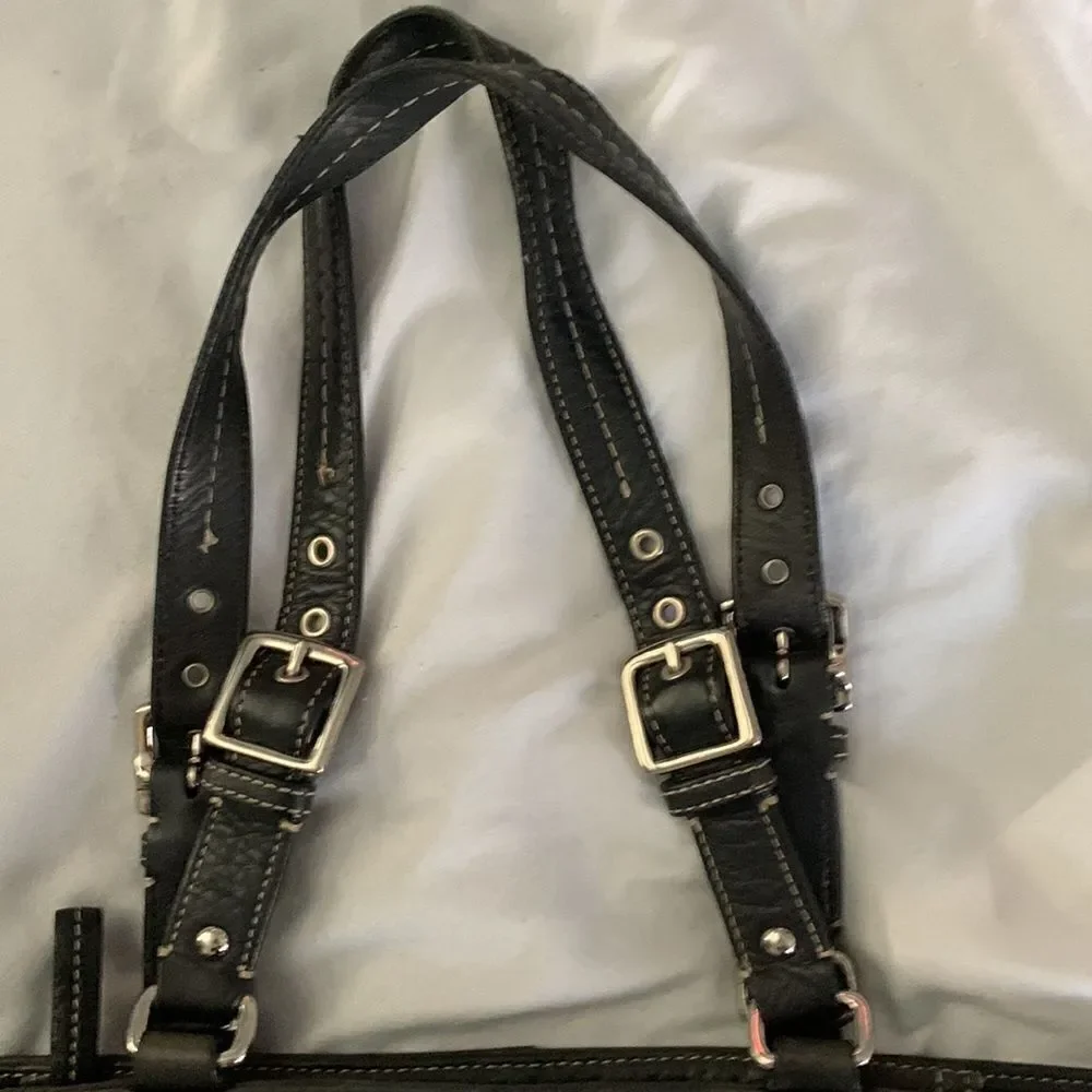 Coach hamilton Pebbled Leather Bag